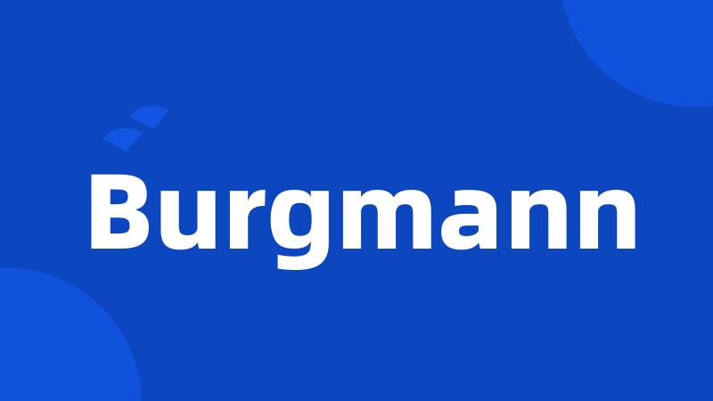 Burgmann