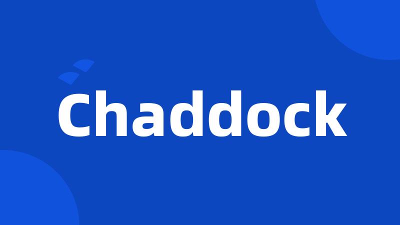 Chaddock