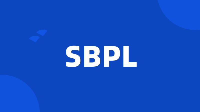 SBPL