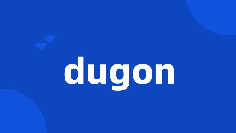 dugon