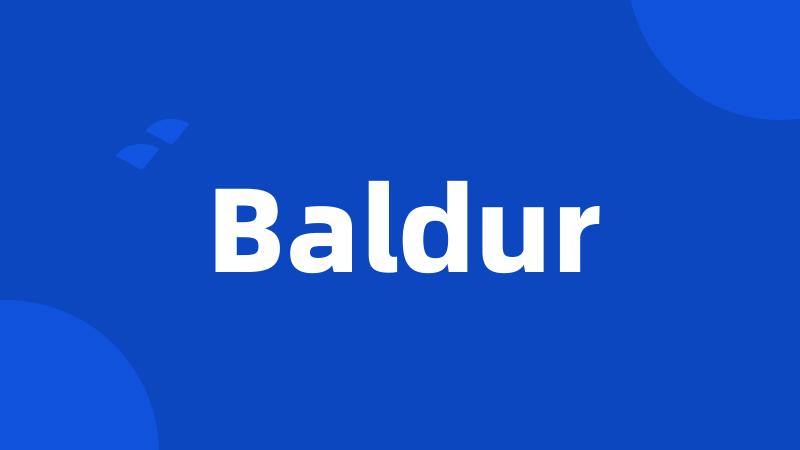 Baldur