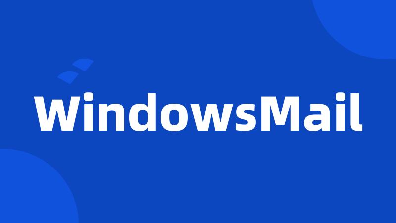 WindowsMail