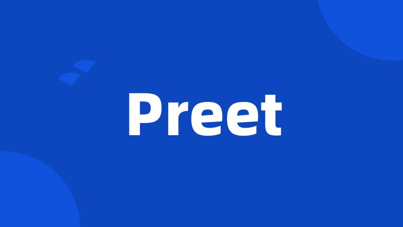 Preet