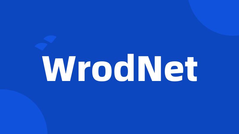 WrodNet