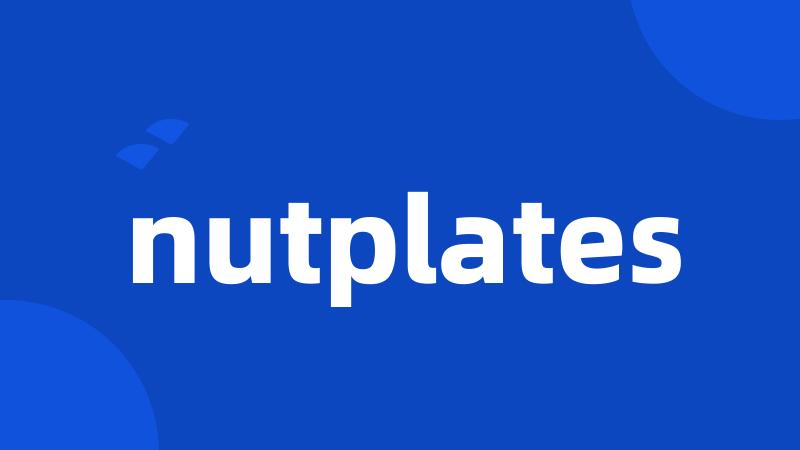 nutplates