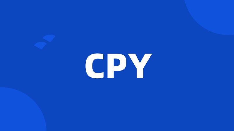 CPY