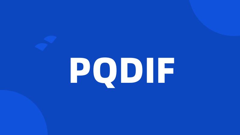 PQDIF