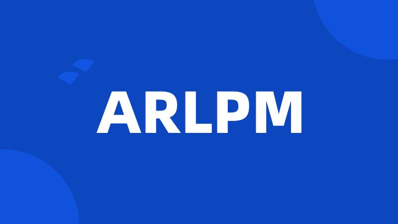 ARLPM