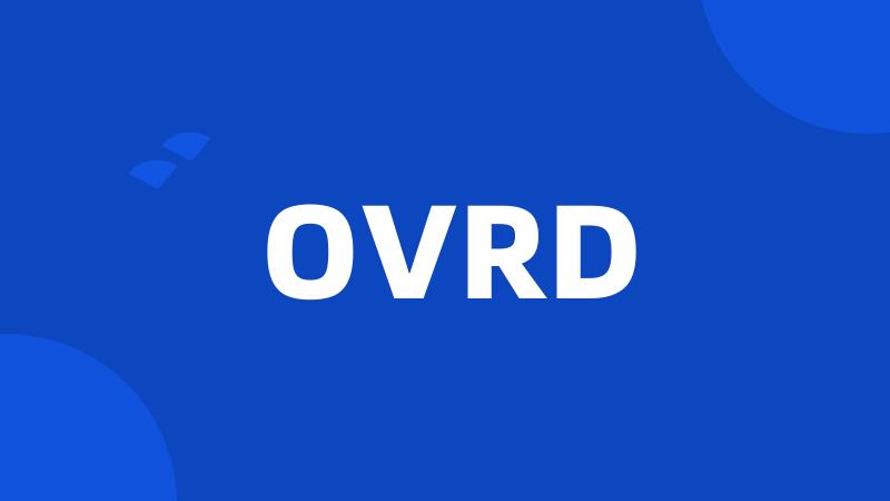 OVRD