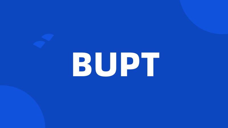 BUPT