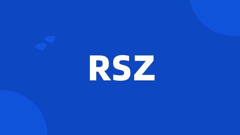 RSZ