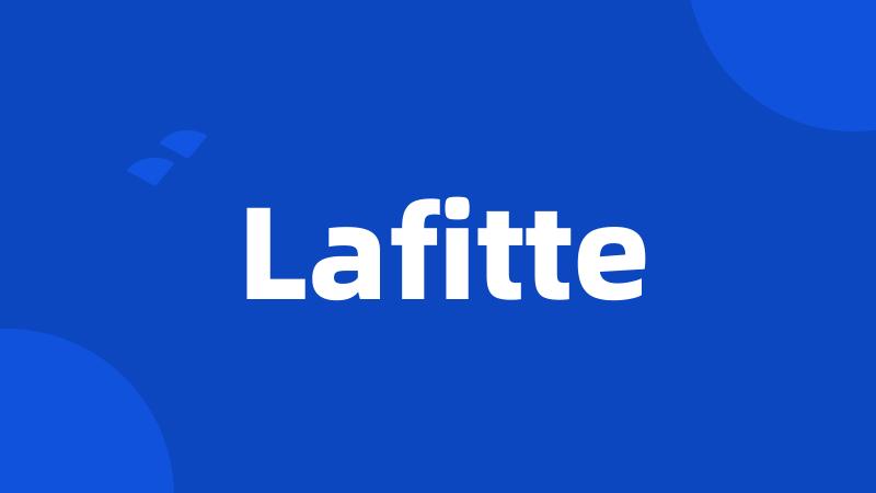 Lafitte