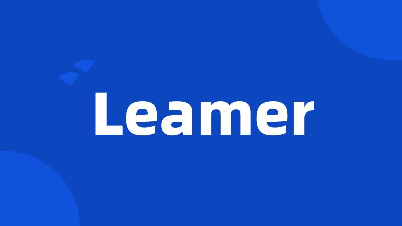 Leamer