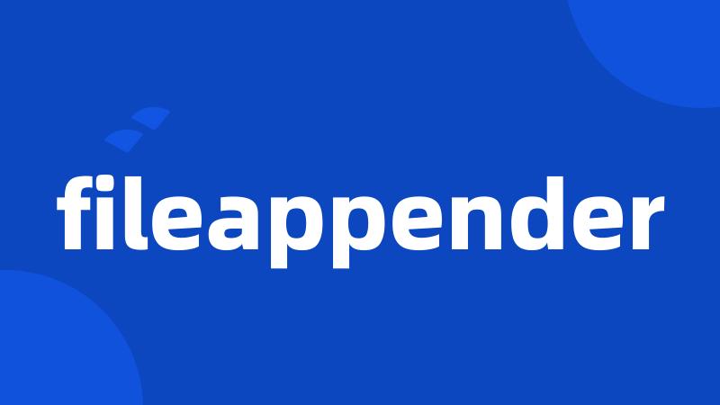 fileappender