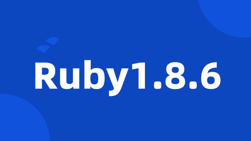 Ruby1.8.6