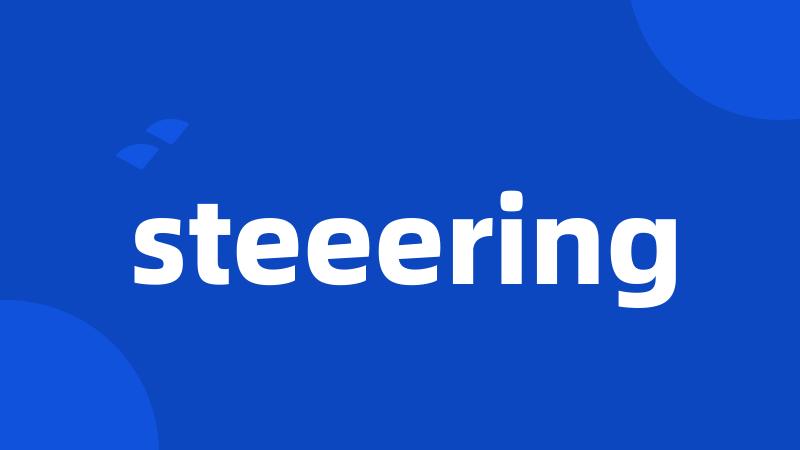 steeering