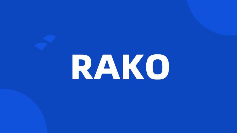 RAKO