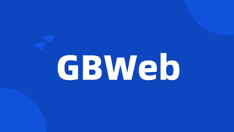 GBWeb