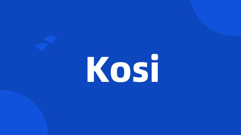 Kosi