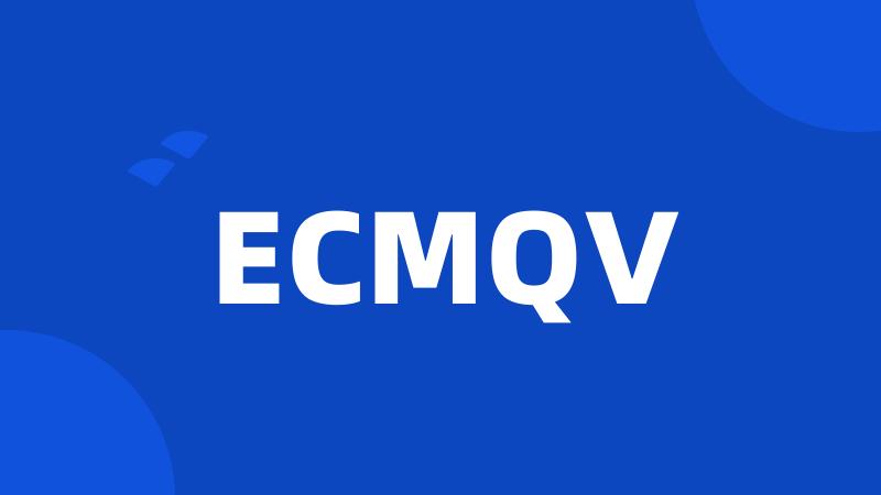 ECMQV