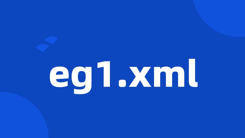 eg1.xml