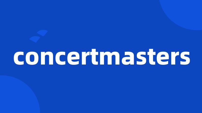 concertmasters