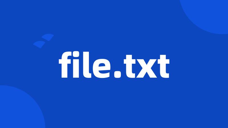 file.txt