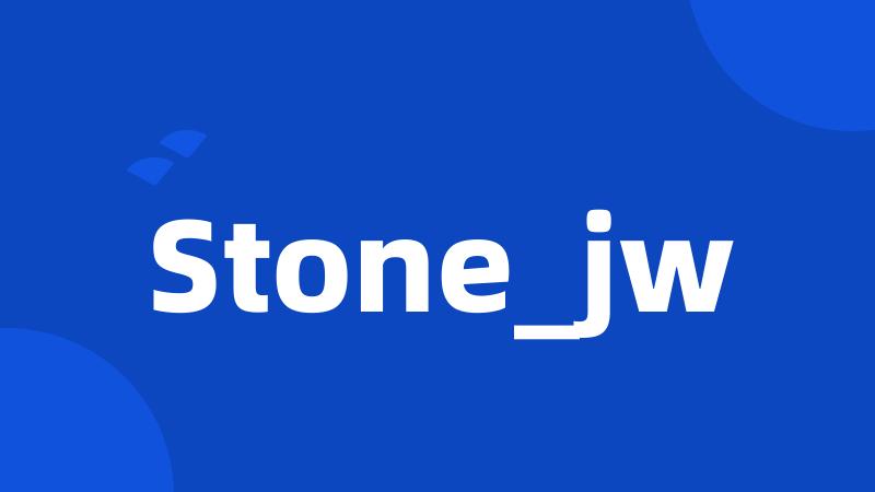 Stone_jw