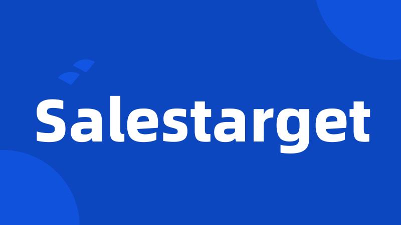 Salestarget