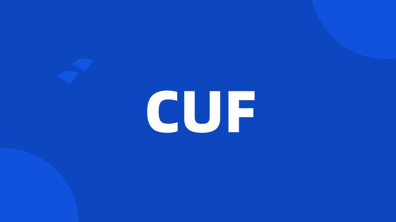 CUF