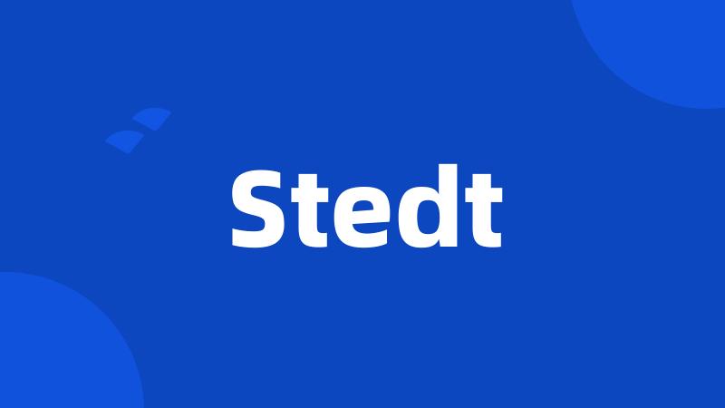 Stedt