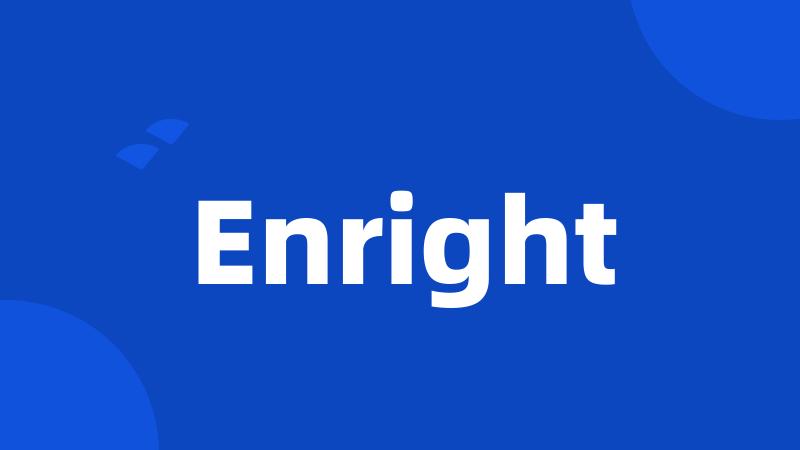 Enright