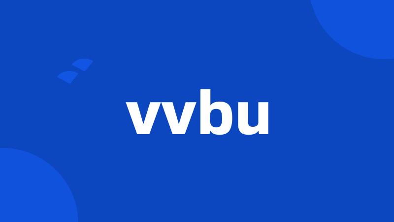 vvbu