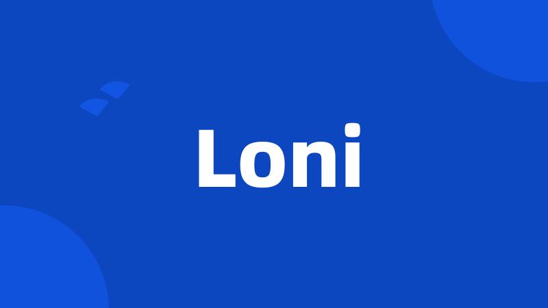 Loni