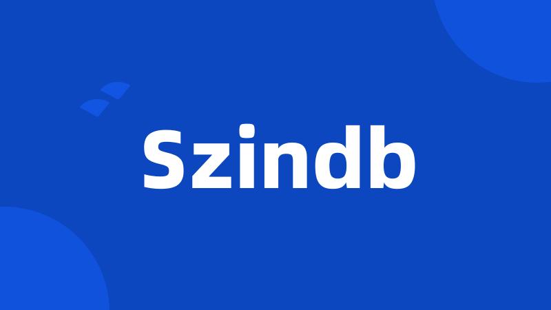 Szindb