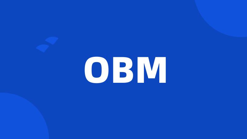 OBM