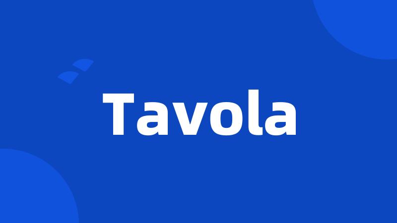 Tavola