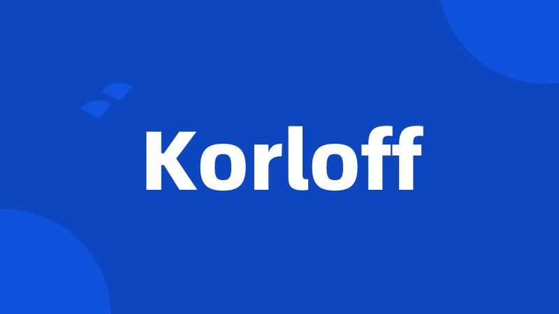 Korloff