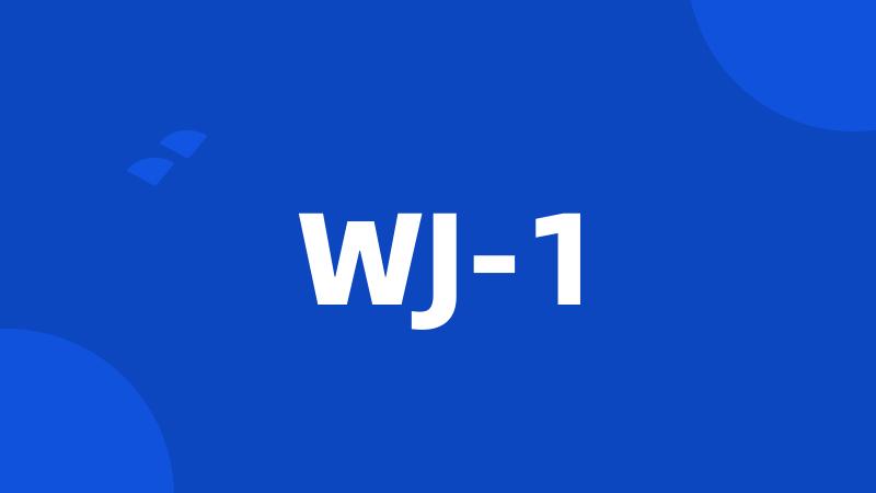 WJ-1