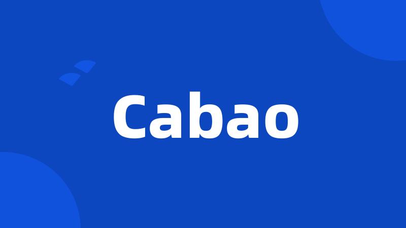 Cabao