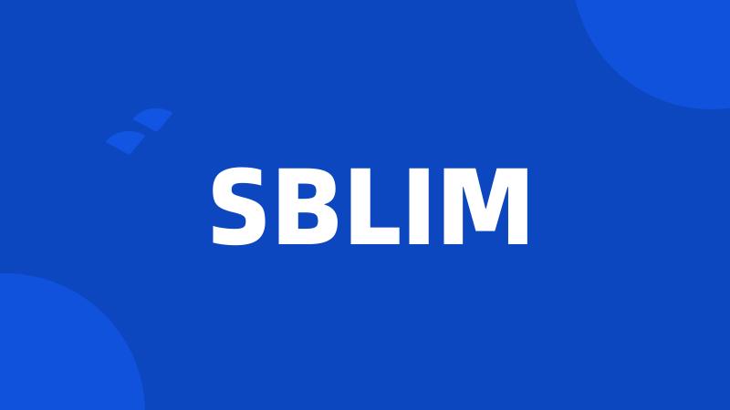 SBLIM