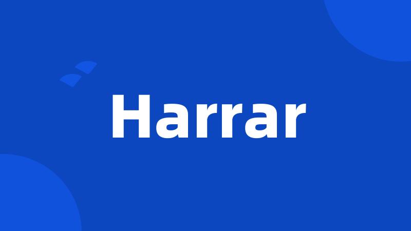 Harrar