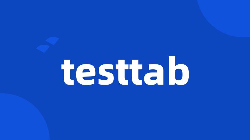 testtab