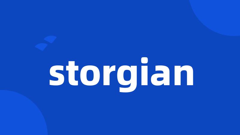 storgian