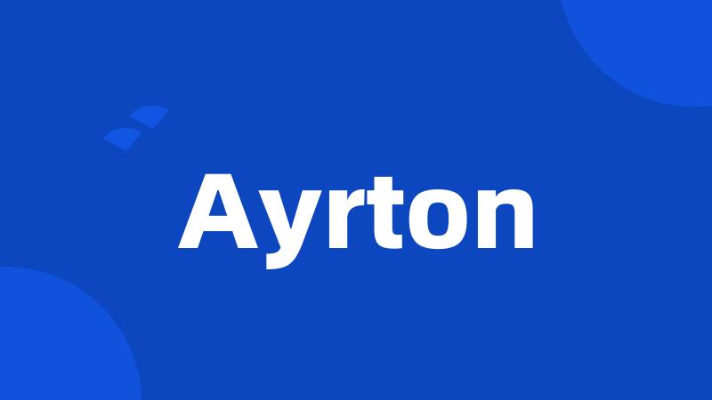 Ayrton