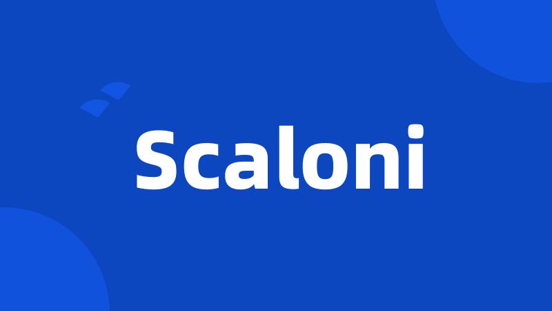 Scaloni