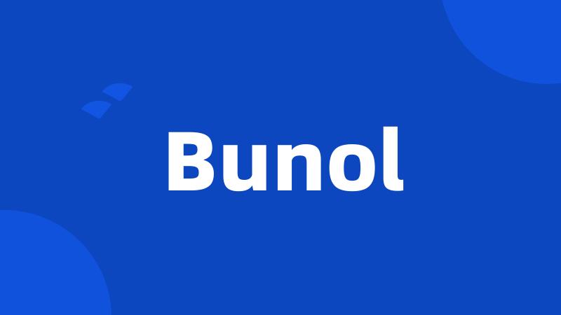 Bunol