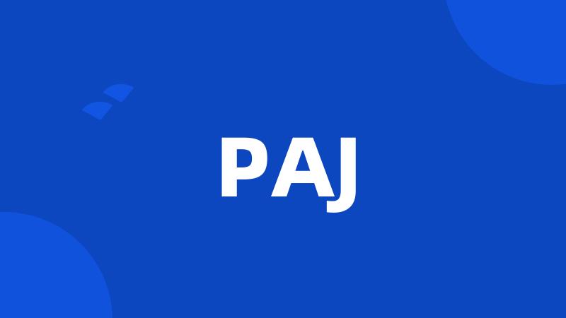 PAJ