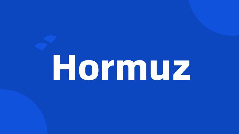 Hormuz