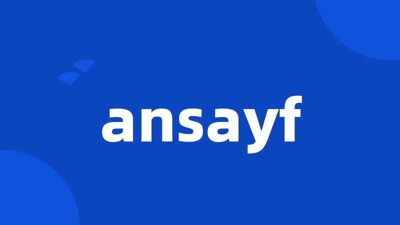 ansayf